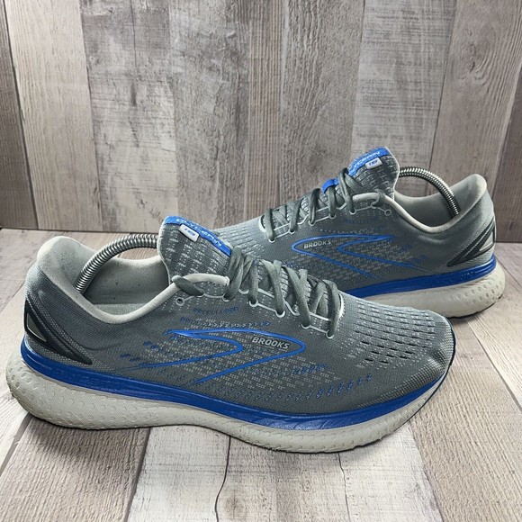 Brooks Glycerin 19 Men's Running Shoes Sneakers Gray Size 11 D 1103561D095 - Picture 2 of 12